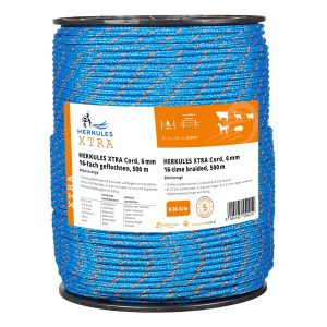 Herkules XTra Cord 6mm, 16-fach geflochten, 500m