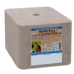 Mineral-Leckstein für Pferd Schaf Rind Wild