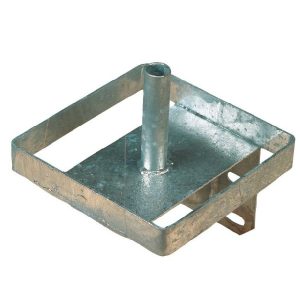 Lecksteinhalter aus Metall